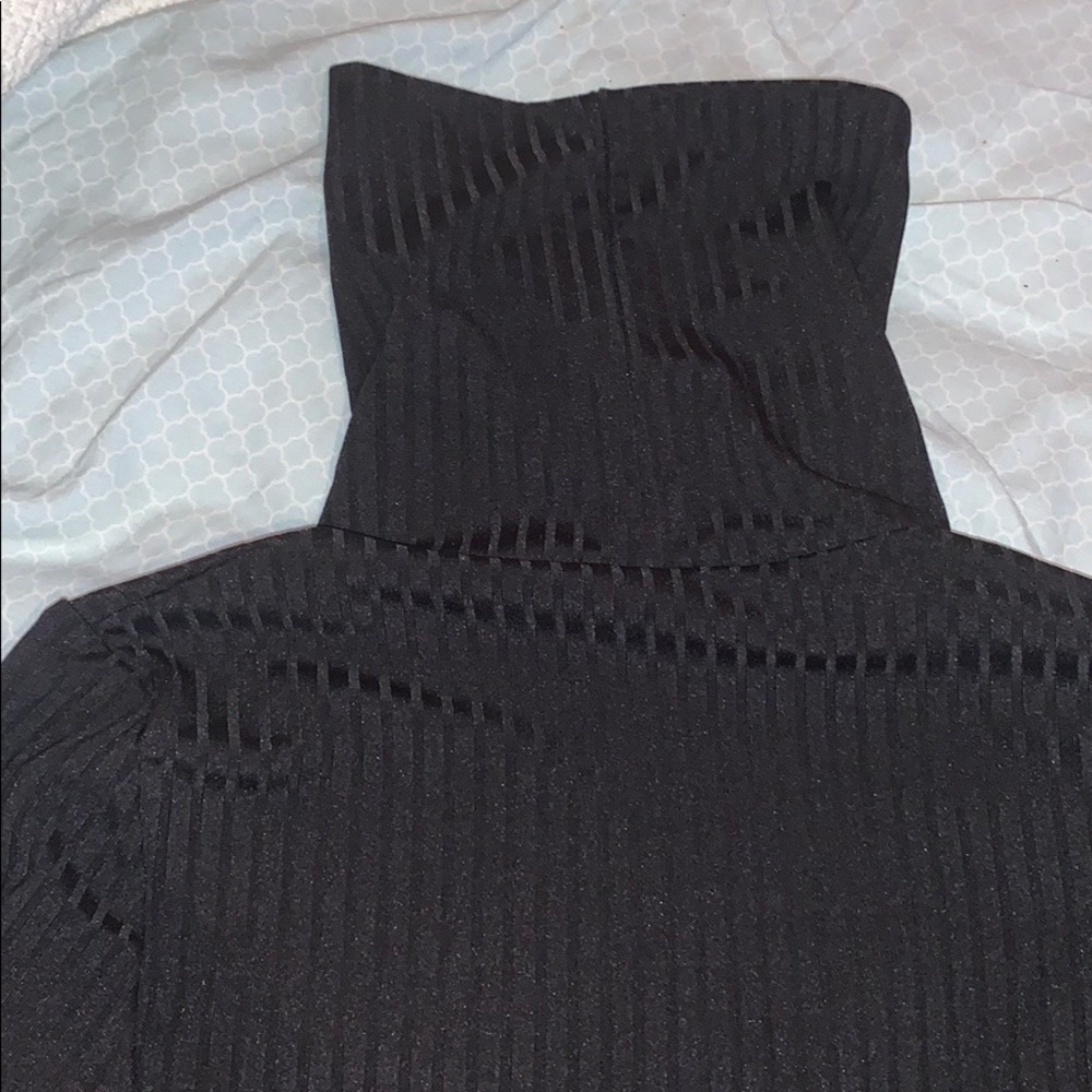 Rib Roll Neck BodySuit